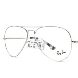 Ray-Ban RX6489 Aviator Silver